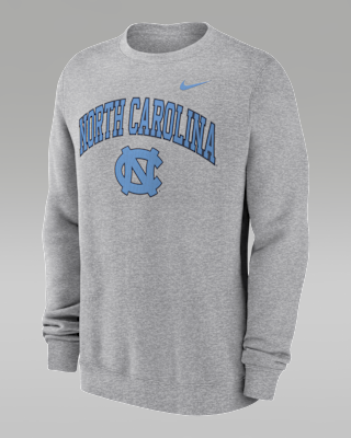 Мужские  North Carolina Arch Nike College Pullover Crew