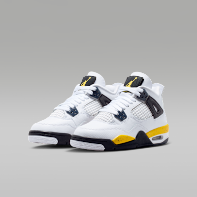 Кроссовки детские Jordan 4 Retro, Tour Yellow, фото 5