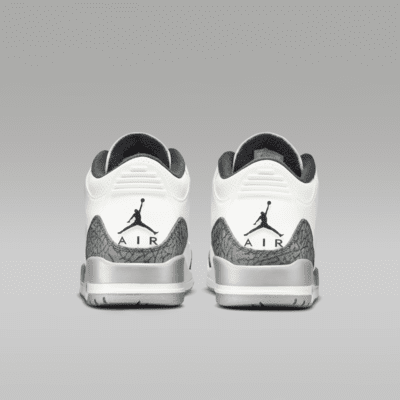 Air Jordan 3 Retro "Cement Grey" Men's Shoes