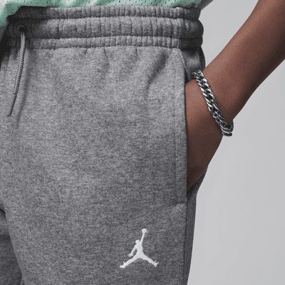 Pants para niños talla grande Jordan MJ Brooklyn Fleece Essentials