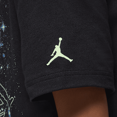 Jordan Big Kids' "Sky Is Not The Limit" Glow T-Shirt
