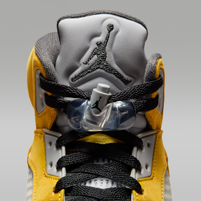 Air Jordan 5 Retro "Varsity Maize and Wolf Grey" Men's Shoes