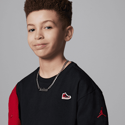 Air Jordan 1 Patch-T-shirt til større børn