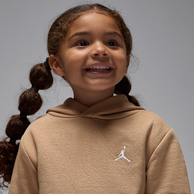 Conjunto de sudadera con gorro sin cierre de 2 piezas infantil Jordan Brooklyn Fleece