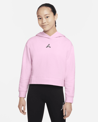 Womens pink jordan hoodie sales