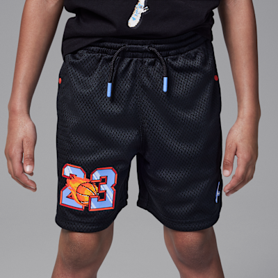 Shorts Flame Jordan Customized Air para niños talla pequeña