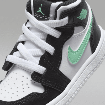 Jordan 1 Mid Alt Schuh für Babys und Kleinkinder