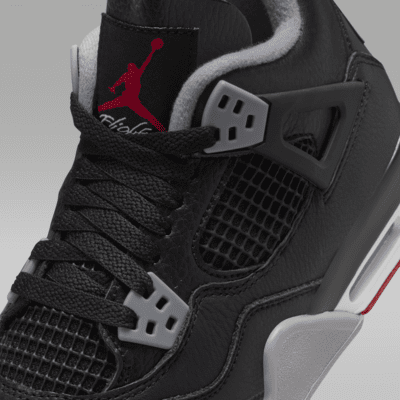 Calzado para niños grandes Air Jordan 4 Retro "Bred Reimagined"