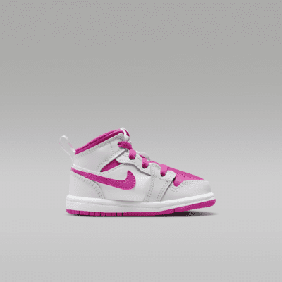 Sapatilhas Jordan 1 Mid para bebé