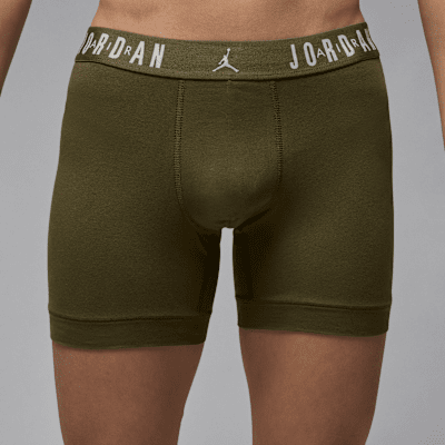 Jordan Men's Flight Cotton Core Boxer Briefs (3-Pack)