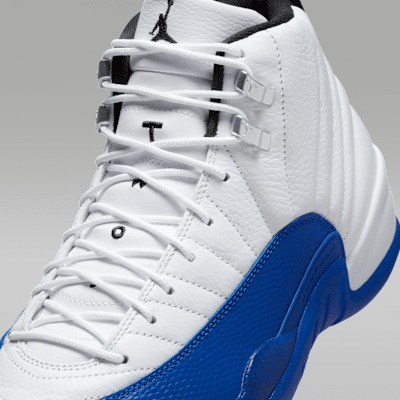 Air Jordan 12 Retro "White & Game Royal" Men's Shoes