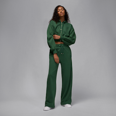 Jordan Flight Fleece Women's Cropped Satin-Lined Hoodie