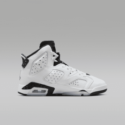 Air Jordan 6 Retro "White/Black" Big Kids' Shoes. Nike.com