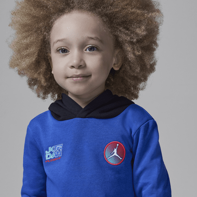 Jordan MJ Moto Toddler 2-Piece Fleece Pullover Hoodie Set
