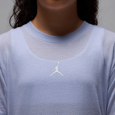 Jordan Sport Dri-FIT Big Kids' Short Sleeve Diamond Top