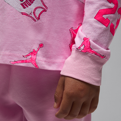 Jordan Younger Kids' 23 Jersey Long-Sleeve T-Shirt and Trouser Set