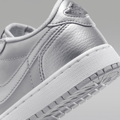 Air Jordan 1 Low OG 'Silver' Older Kids' Shoes