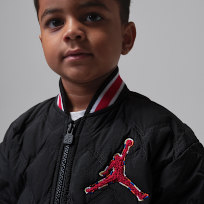 조던 리틀키즈 셔닐 후드 봄버 재킷