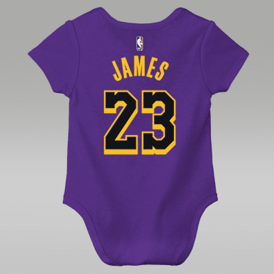 LeBron James Los Angeles Lakers Baby Jordan NBA Bodysuit