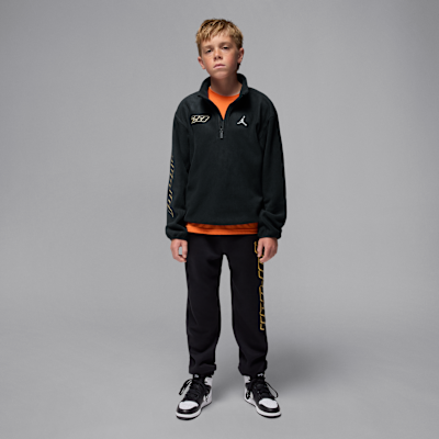 Sudadera de Polar Fleece de cierre de 1/4 Mountainside para niños talla grande Jordan