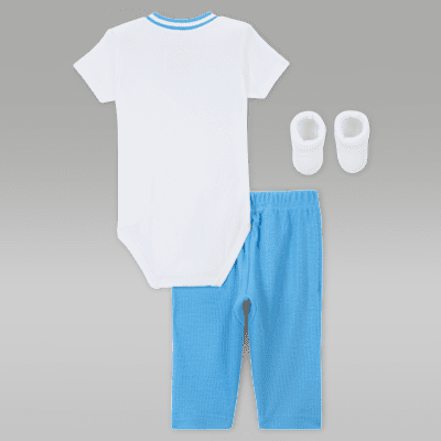 Jordan Baby Jersey Henley 3-Piece Set