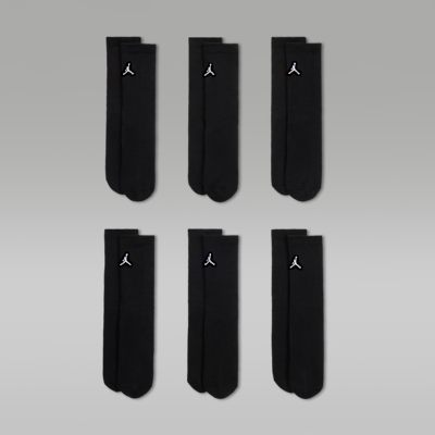 Chaussettes mi-mollet Jordan Everyday Essentials pour ado (6 paires)