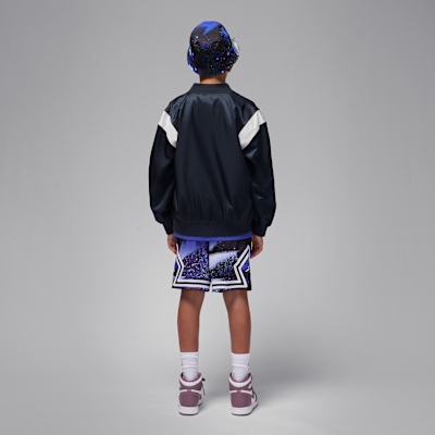 Jordan Dri-FIT Big Kids' MJ Printed Sport Diamond Shorts