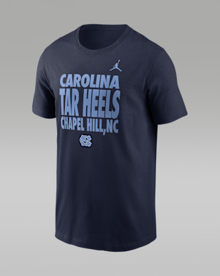 Мужская футболка North Carolina Sideline Slogan Jordan Brand Dri-FIT College Long-Sleeve