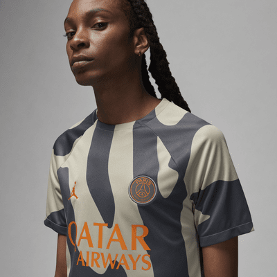パリ・サンジェルマン（PSG） アカデミー プロ サード メンズ ジョーダン Dri-FIT サッカー プレマッチ ショートスリーブ トップ