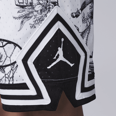 Jordan Dri-FIT Big Kids' MJ Printed Sport Diamond Shorts