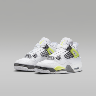 Tenis para niños grandes Air Jordan 4 Retro
