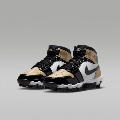 Jordan 1 Mid Little/Big Kids' Cleats