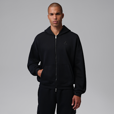 Jordan Brooklyn Tam Boy Fermuarlı Bol Kesimli Fleece Erkek Sweatshirt'ü
