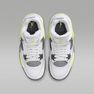 Tenis para niños grandes Air Jordan 4 Retro