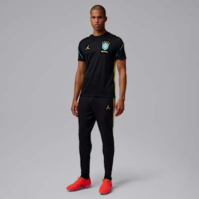 Jordan Brazil Strike Jordan Dri-FIT Kısa Kollu Örgü Erkek Futbol Üstü görsel 7