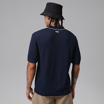 Jordan Sport Örgü Erkek Golf Polo Üst görsel 2