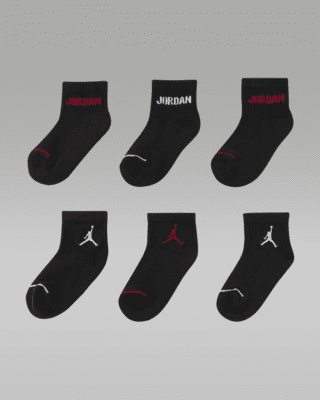 Детские носки Jordan Big Kids' Legend Ankle Socks (6 Pairs)