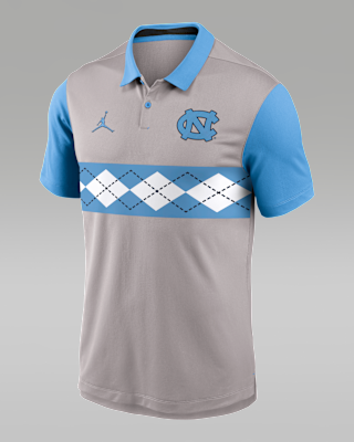 Мужские  North Carolina Vapor Jordan Brand Dri-FIT College Polo