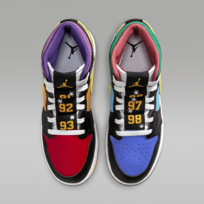 Air Jordan 1 Mid Sneaker School Older Kids' Shoes