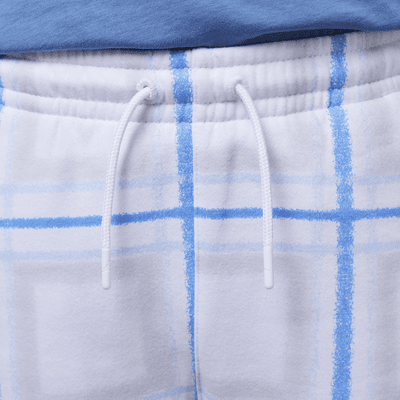 Pants de tejido Fleece para días festivos para niños talla grande Jordan Brooklyn Essentials