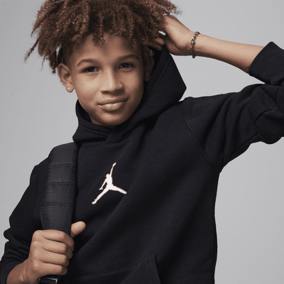 Jordan MJ Flight MVP Big Kids' Pullover Hoodie. Nike.com