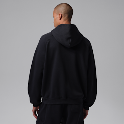 Jordan Brooklyn Tam Boy Fermuarlı Bol Kesimli Fleece Erkek Sweatshirt'ü görsel 2