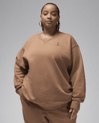 Женский свитшот Jordan Flight Fleece Crew-Neck (Plus Size)
