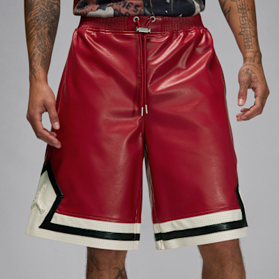 Air Jordan Men's Vegan Leather Shorts