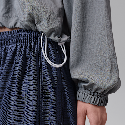 조던 브루클린 여성 우븐 긴팔 그래픽 풀오버