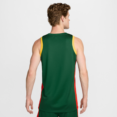 Lithuania Limited Road Men's Nike Basketball Jersey