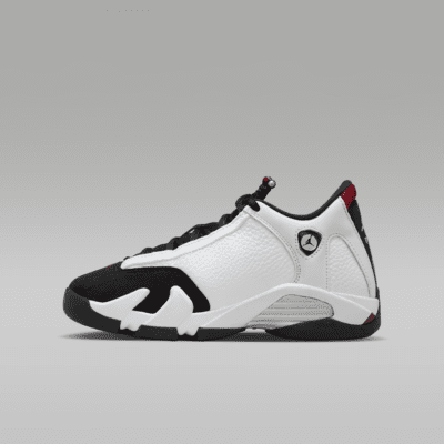 Air Jordan 14 Retro "Black Toe" Big Kids' Shoes