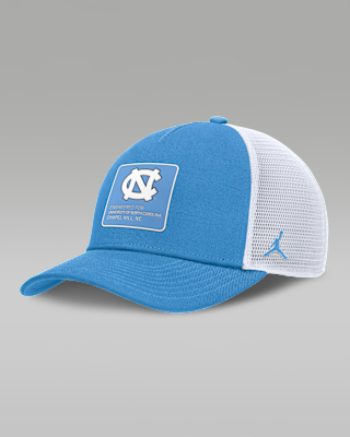 Мужские  North Carolina On-Field Rise Engineered Jordan Brand College Trucker Adjustable Hat
