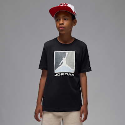Jordan Flight Essentials Older Kids' Boxed Logo 3.0 T-Shirt