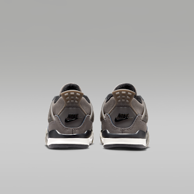 Jordan 4 Retro "Cave Stone and Black" Baby/Toddler Shoes